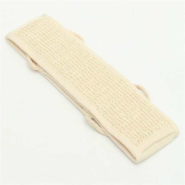 new natural soft exfoliating bath massage scrubber strap sm18802