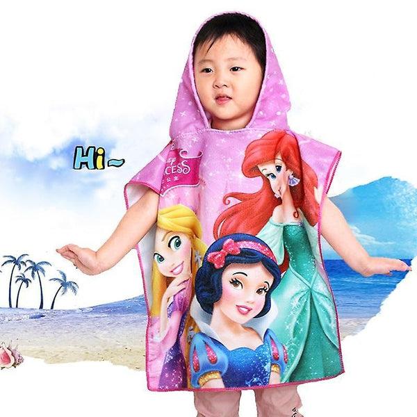 new 50x100cm 1 cartoon princess frozen bath towel for cape hood sm18873