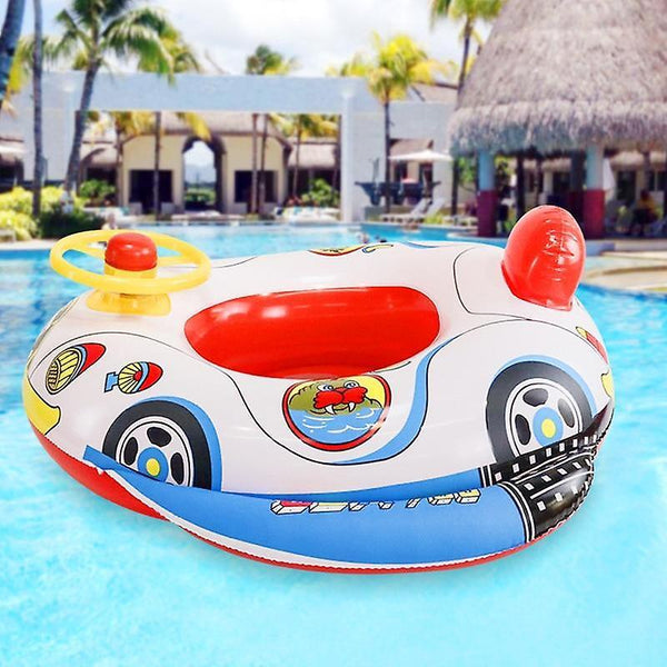 new summer inflatable float mattress child swim pool water cartoon seat car trainer sm20013