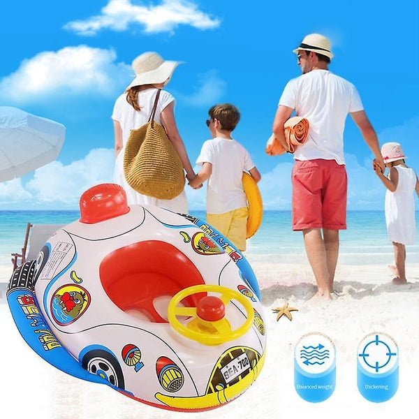 new summer inflatable float mattress child swim pool water cartoon seat car trainer sm20013