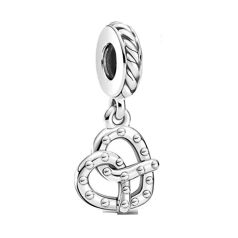 Heart Key Family Mom Dangle Bead Fit Ori SM20209