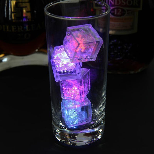 new quick flashing led ice cubes glowing party ball luminous neon wine glass decoration sm30625