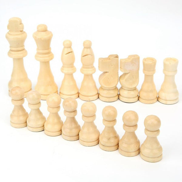 Wooden International Chess Piece Interac SM32207