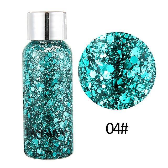 new 04 8 colors glitter shiny body painting for eye shadow gel cream face shimmer sm32302