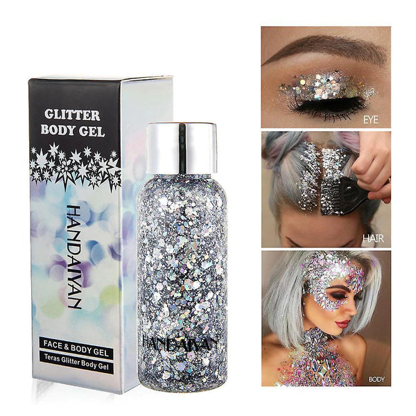 new 04 8 colors glitter shiny body painting for eye shadow gel cream face shimmer sm32302