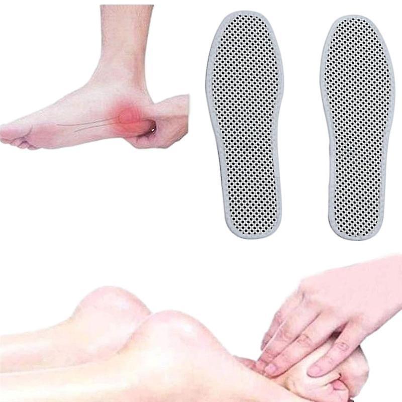 Magnetic Therapy Silicone Insoles Transp SM32365