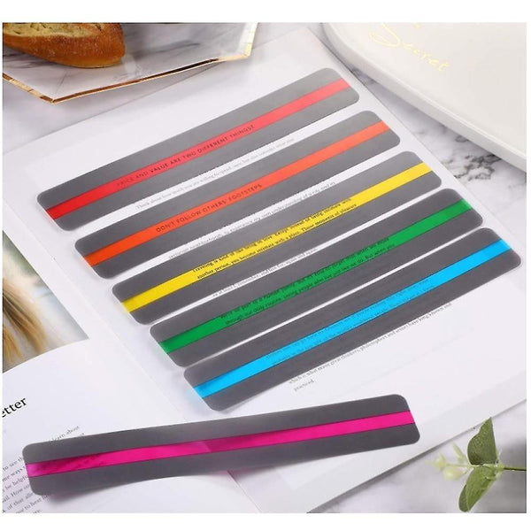 new 8pcs-l guided reading strips bookmark sm32708