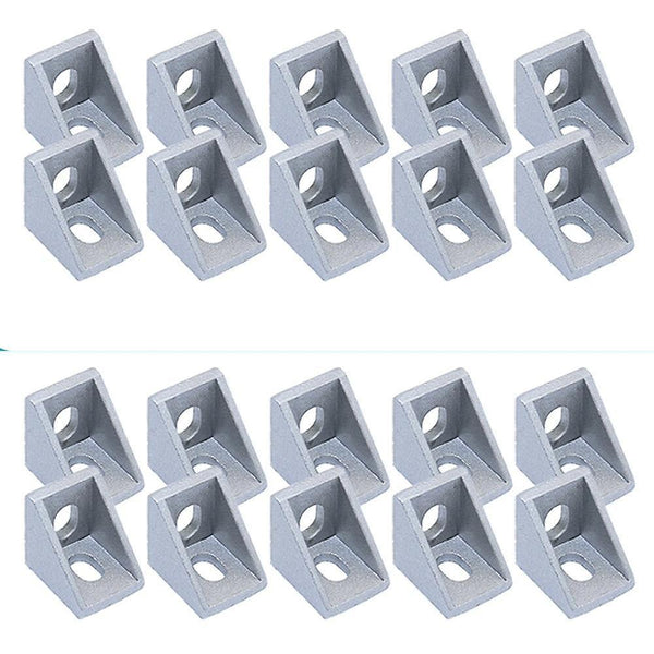 new 16 sets profile connector set corner bracket t nuts and screw bolt for 20s aluminum sm33633