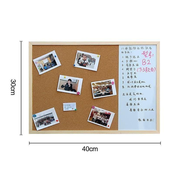 new whiteboard cork boards combination 3:1 dry wipe bulletin drawing board sm34672