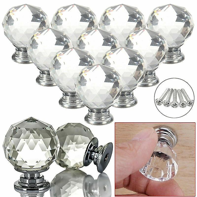 new diamond shape design crystal glass knobs and cupboard drawer sm35610