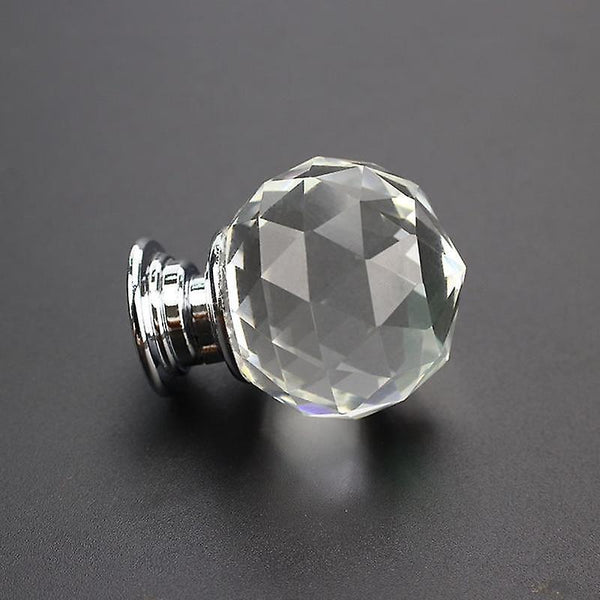 new diamond shape design crystal glass knobs and cupboard drawer sm35610