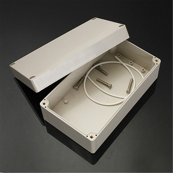 new b 120x120x90 waterproof plastic enclosure box electronic project instrument case sm35809