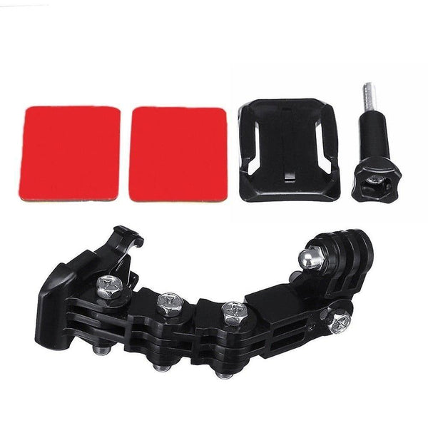 new motorcycle helmet mount curved adhesive arm for camera sm36290