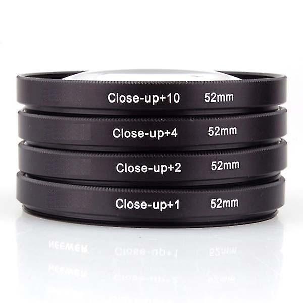 new close4 filter 62mm close up macro filter +1 +2 +4 +10 close up for canon nikon sony camera sm36329