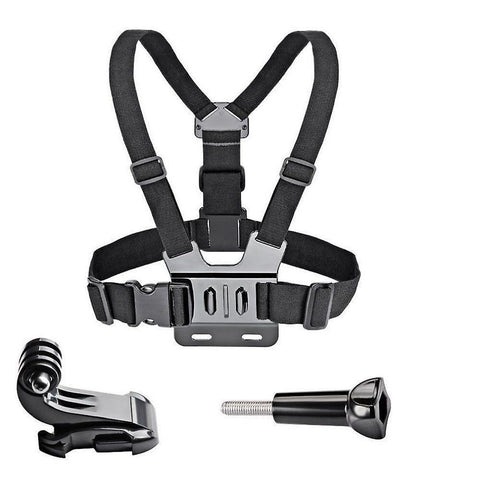 new package 1 adjustable chest mount harness chest strap belt for gopro hd hero 8 7 6 5 4 3 sm36915