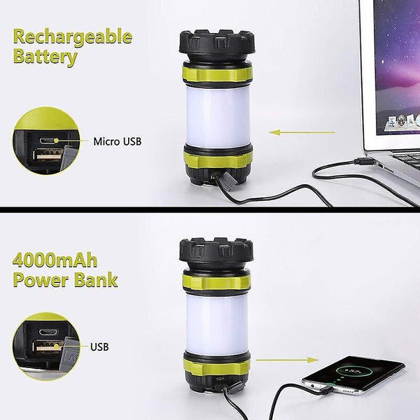 new portable led usb rechargeable waterproof search light sm36942