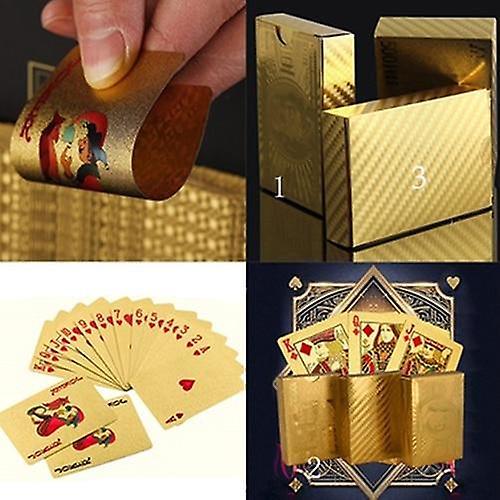 new luxury foil poker playing cards deck plaid pattern fun and replica sm37593