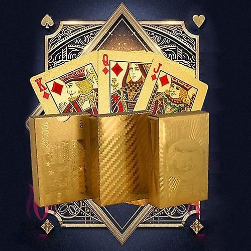 new luxury foil poker playing cards deck plaid pattern fun and replica sm37593