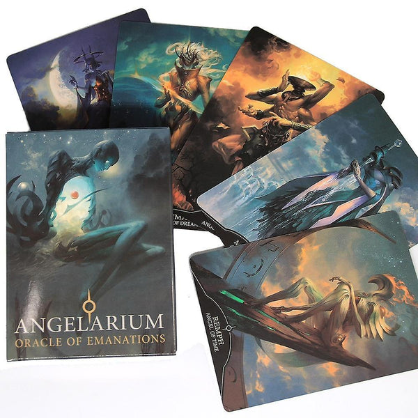 new angelarium oracle tarot deck oracles e guidebook game linestrider dreams toy sm37710