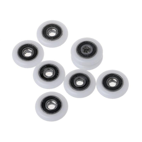 8 Pcs Shower Door Runner Rollers Replace SM38101