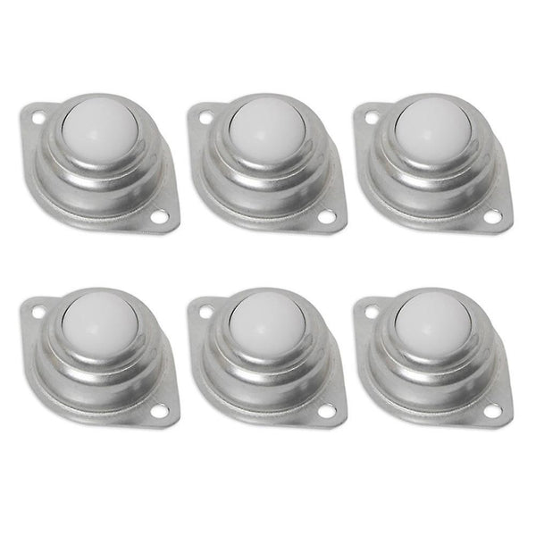 new 6 pcs 1.5 inch roller ball transfer bearing caster round durable bull wheel for processing sm38274