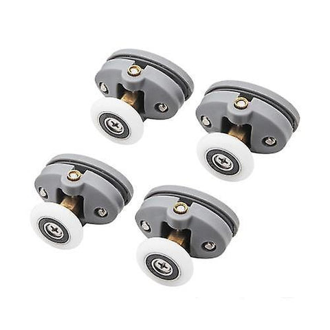 new 8pcs 23mm nylon single pop up pulley runner wheel shower cabin sliding glass door rollers sm38299