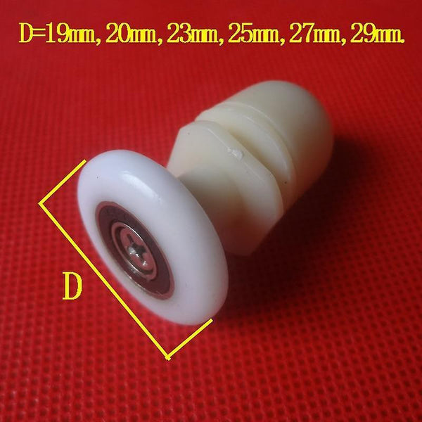 Single Plastic Shower Door Rollers Wheel SM38342