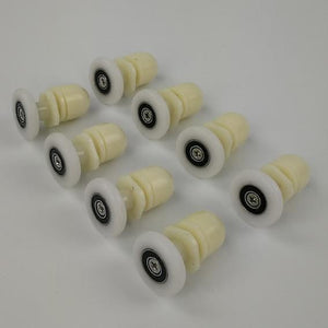 new 20mm single plastic shower door rollers wheel runner eccentric shaft sm38341