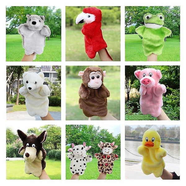 Animal Hand Puppet Marioneta Dolls Plush SM39463