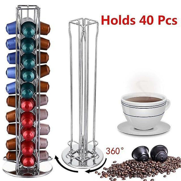 40 Cups Nespresso Coffee Pods Holder Rot SM45154