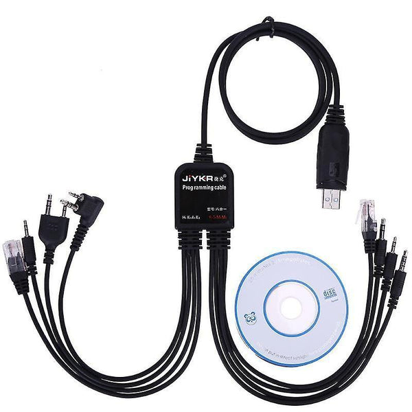 8 In 1 Usb Programming Cable For Baofeng SM45537