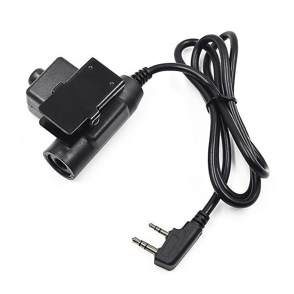 new u94 ptt cable plug headset adapter for kenwood baofeng sm45553