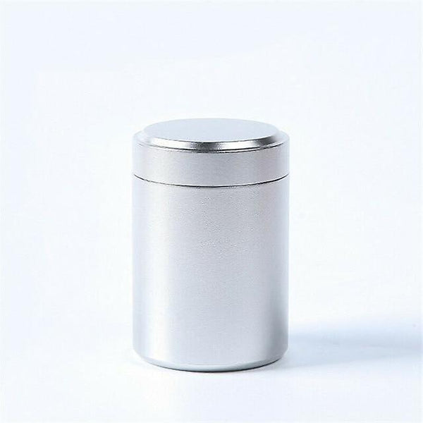 new sliver colorful aluminum airtight smell proof container herb stash tea jar sealed sm48244