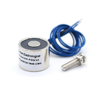 new 6v 2.5kg 25n mini electromagnet solenoid sm51204