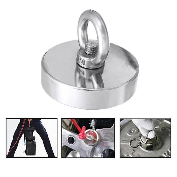 new d20(pull max 13kg) super strong neodymium salvage fishing hook magnets sm51234