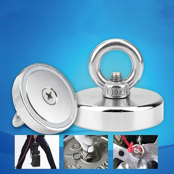 new d20(pull max 13kg) super strong neodymium salvage fishing hook magnets sm51234