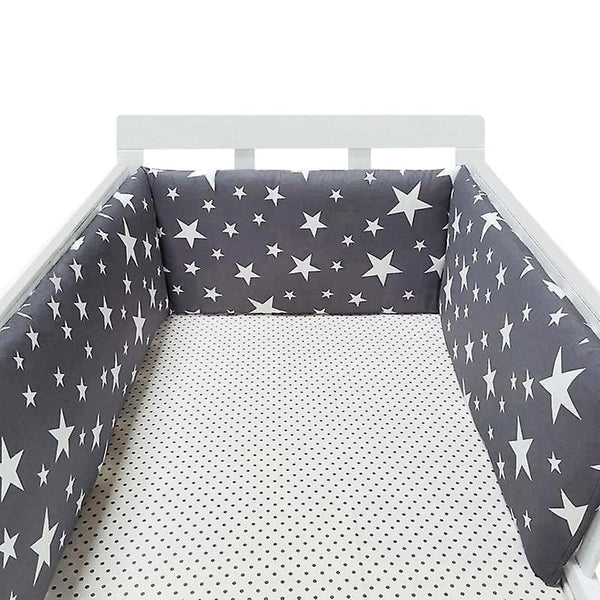 new g 200cm one piece double sided baby bed bumper l u shape sm51863