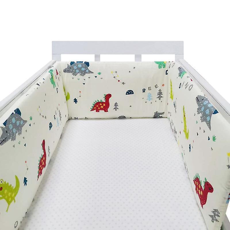 new x 200cm- one piece double sided baby bed bumper l u shape sm51880