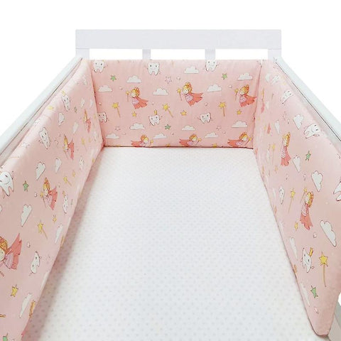 new y 200cm one piece double sided baby bed bumper l u shape sm51925