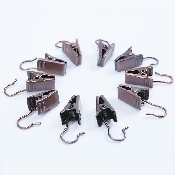 Strong Sturdy Metal Curtain Clips Shower SM53104