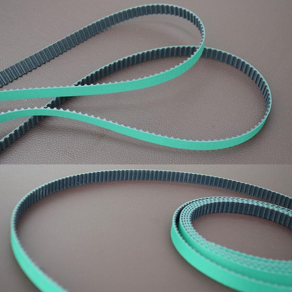 new 9m horizontal opening pattern rubber belt for electronic smart curtain track sm55668