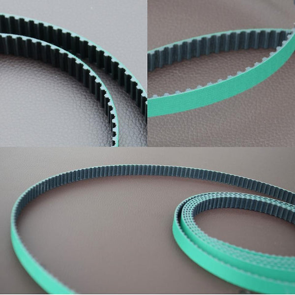 new 9m horizontal opening pattern rubber belt for electronic smart curtain track sm55668