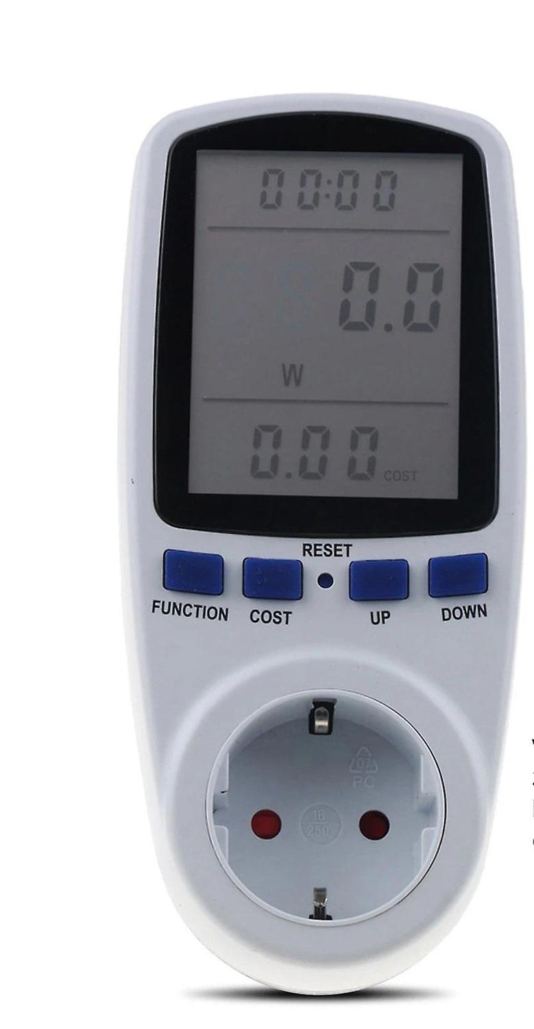 new us plug ac power meters digital voltage wattmeter power consumption watt energy meter sm56149