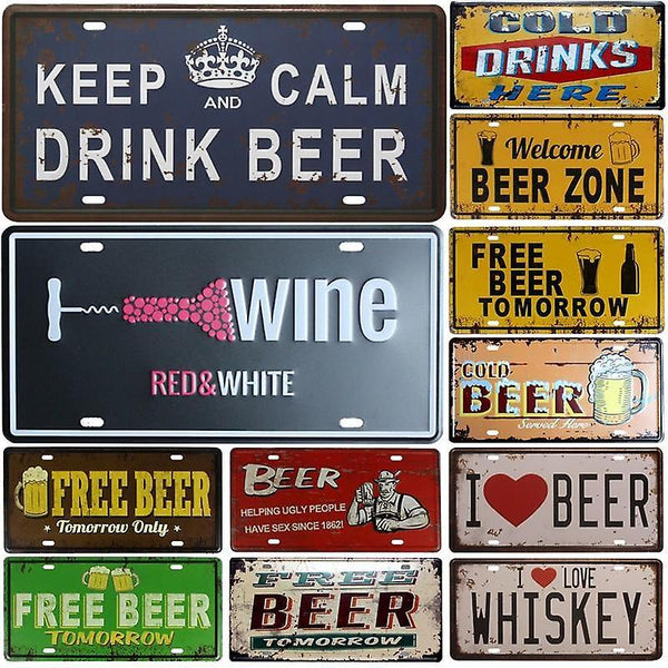 new mpa0528 creative bar pub cafe home decor metal plate tin sign sm56579