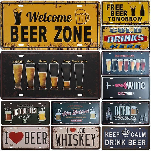 new mpa0528 creative bar pub cafe home decor metal plate tin sign sm56579