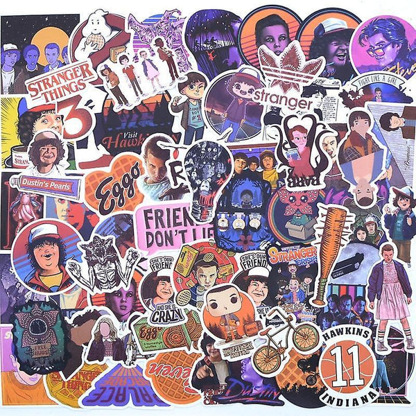 100 Pcs Very Stranger Things Stickers Pa SM57773