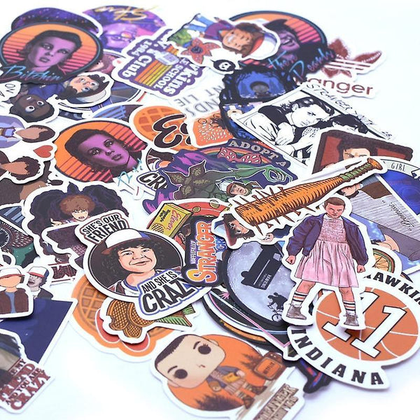 100 Pcs Very Stranger Things Stickers Pa SM57773