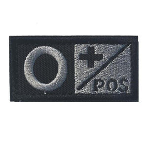 Sports Souvenirs Military Patch blood Gr SM60898