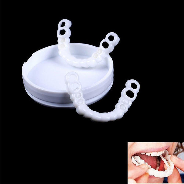 new lower teeth silicone upper false fake tooth cover sm62369