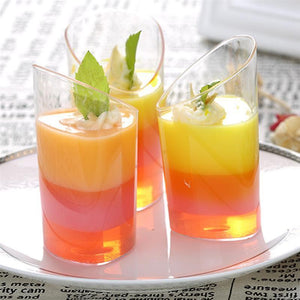 80ml Transparent Dessert Cups 20pcs Disp SM63670